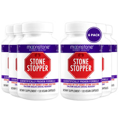 Moonstone Stone Stopper Capsules bottle for easy daily kidney health support