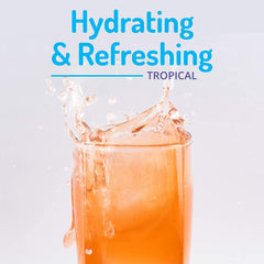 Moonstone Stone Stopper Drink Mix tropical ready-to-drink in a glass after mixing