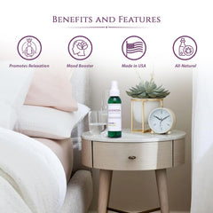 Moonwater Elixirs bottle with amethyst crystal inside for tranquil ambiance.