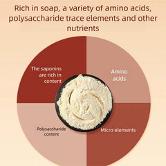 MOORCHOCO ginseng powder smoothie scene shows versatile use and earthy aroma.