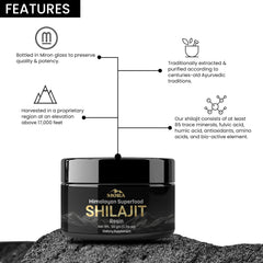 MORA IMPEX Resin contains 85+ trace minerals for holistic rituals