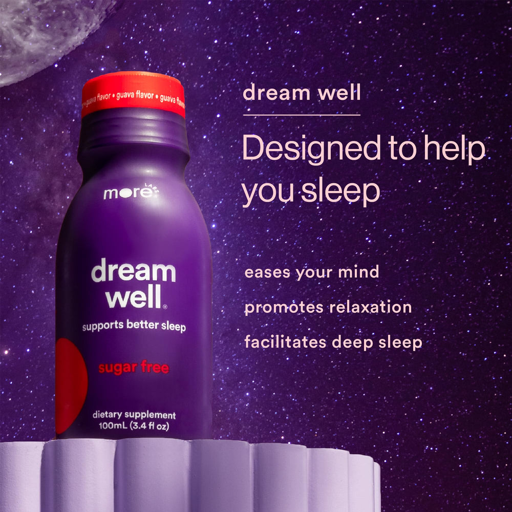 More Labs Dream Well pack 24 emphasizes value and consistent nightly use for support.