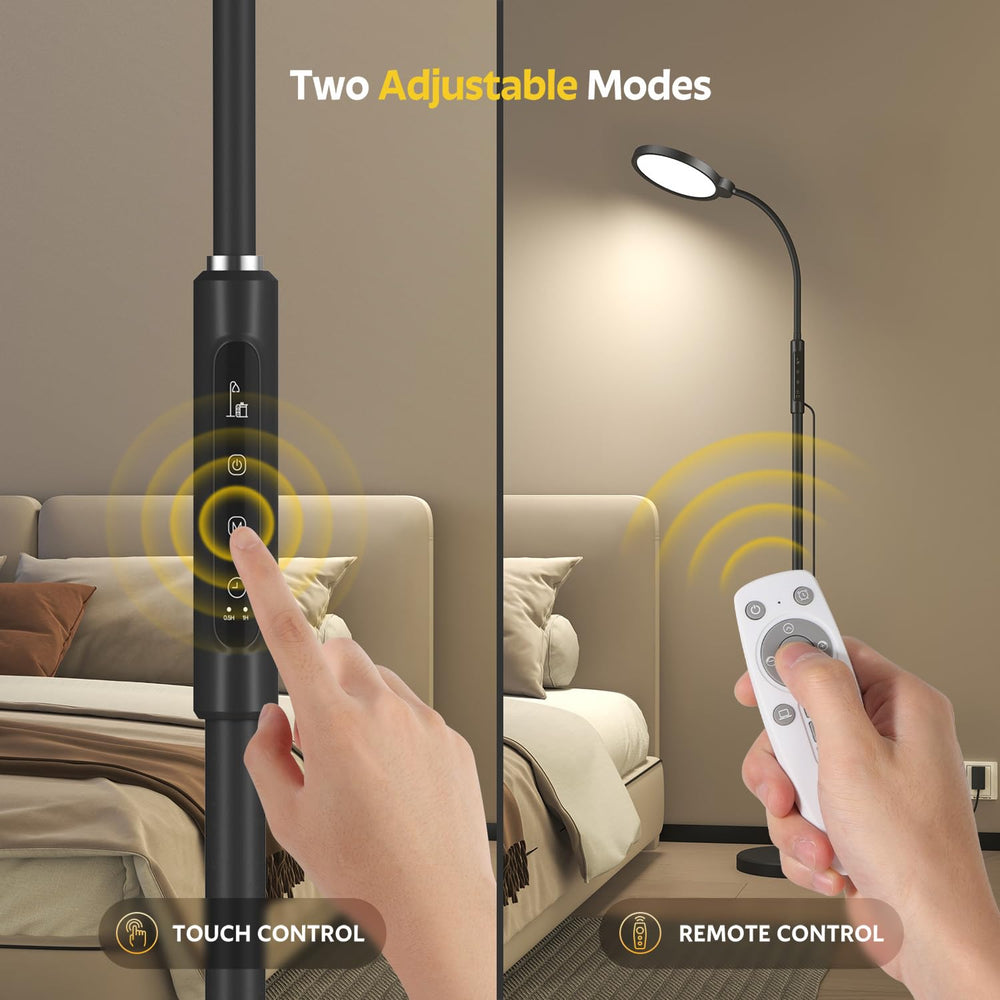 Morfone Light Therapy Lamp offers five color temperatures for mood