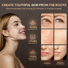 Morfone mask with adjustable brightness levels for personalized comfort.