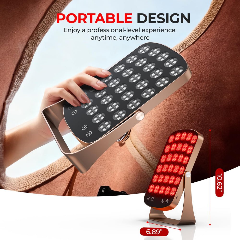 Morfone makeup mirror side offers 6000K lighting for daily grooming