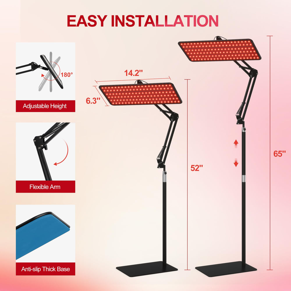 Morfone protective glasses included for safe, comfortable sessions at home