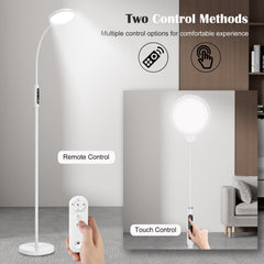 Morpholife lamp full-spectrum Ra≥97 for authentic daylight.