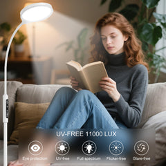 Morpholife lamp remote control for convenient operation.