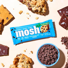 MOSH keto-friendly nutrition claim on packaging appeals to low-carb snackers.