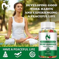 MOSRAY hemp gummies relaxation gummies help unwind after a long day