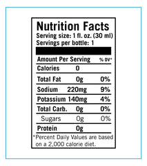 MOTIVE PURE label closeup highlights natural flavor and zero calories
