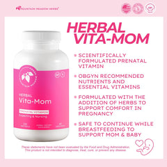 Close-up of Vita-MOM softgels for easy daily intake.