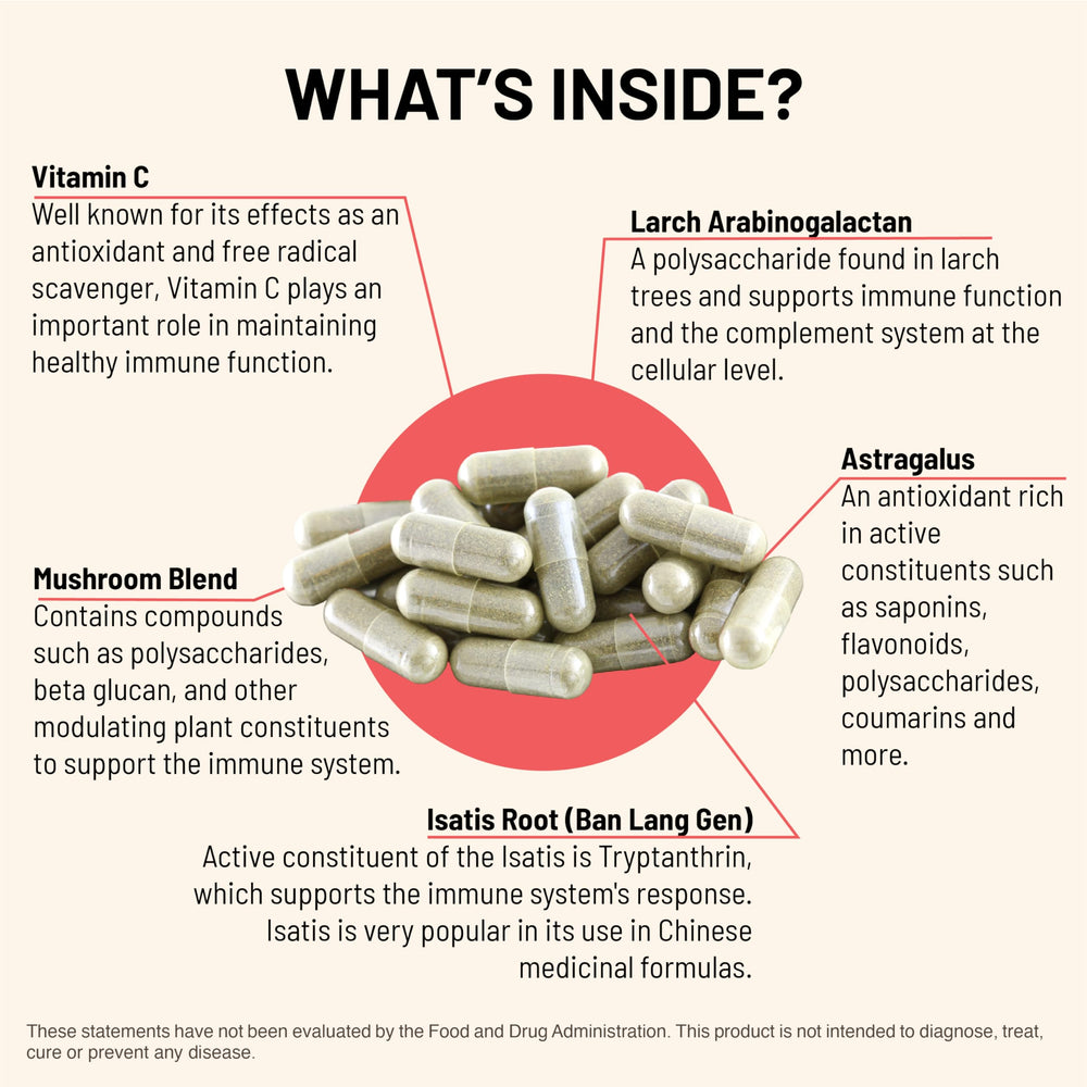 Immuni-LT bottle on shelf showing comprehensive nutrient mix.