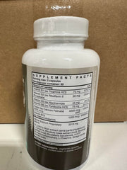 Mountain Peak Mood Support label detailing 90 vegetarian capsules.