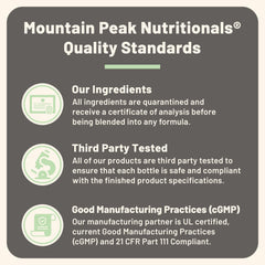 Mountain Peak Nutritionals Ultra High Multivitamin veggie capsules ready to take