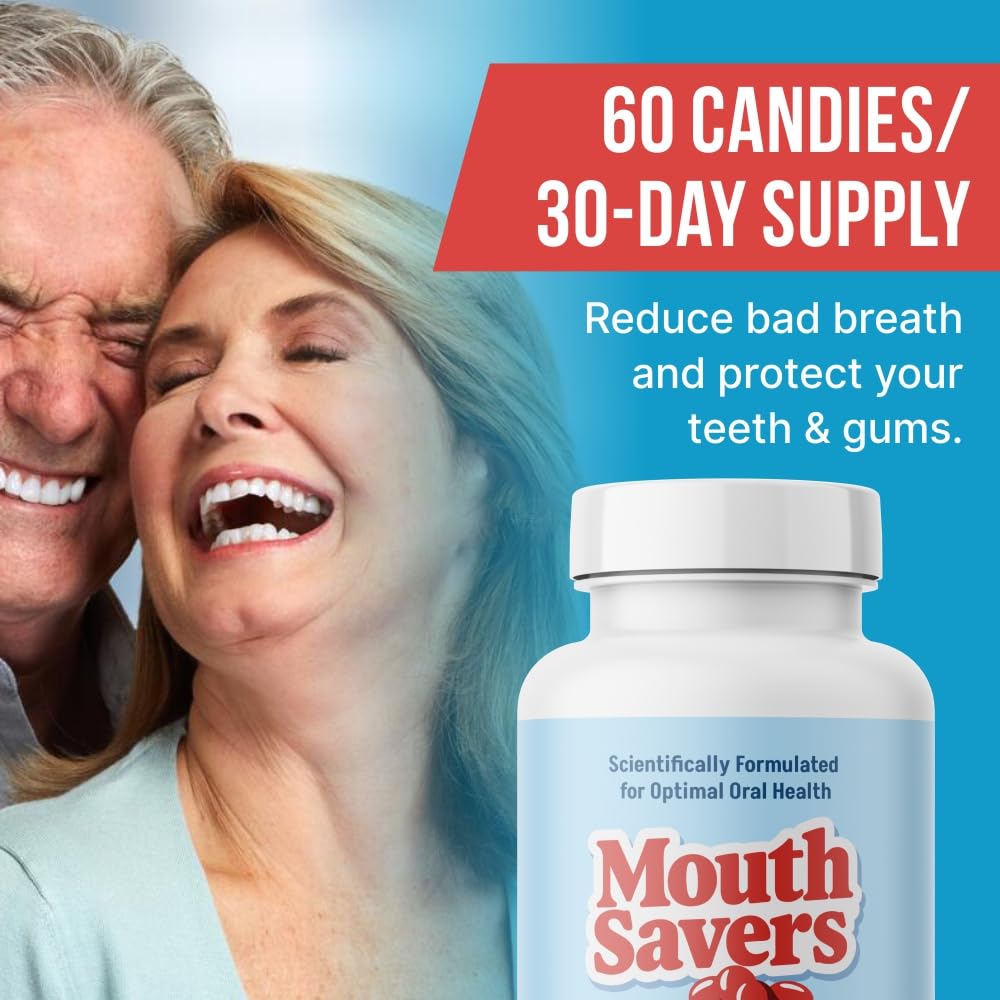 Mouth Savers after-meal-use scenario promotes fast mouth refresh.
