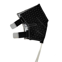 M Pain elbow wrap ice pad front view shows cooling therapy for elbow injuries