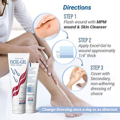 MPM RadiaPlex Rx gel sample 0.5 oz shown for trial use during treatment