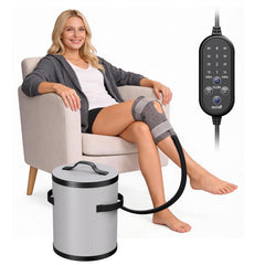 MQHOOB knee ice machine pad for targeted cooling and comfort after surgery.