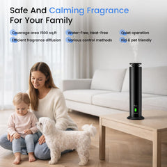 MQLMF diffuser remote control enabling easy scent adjustments from anywhere