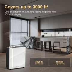MQLMF diffuser wall-mounted for seamless HVAC connection