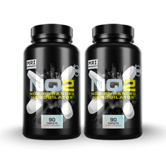 MRI Performance NO2 original bottle front showing nitric oxide support for workouts