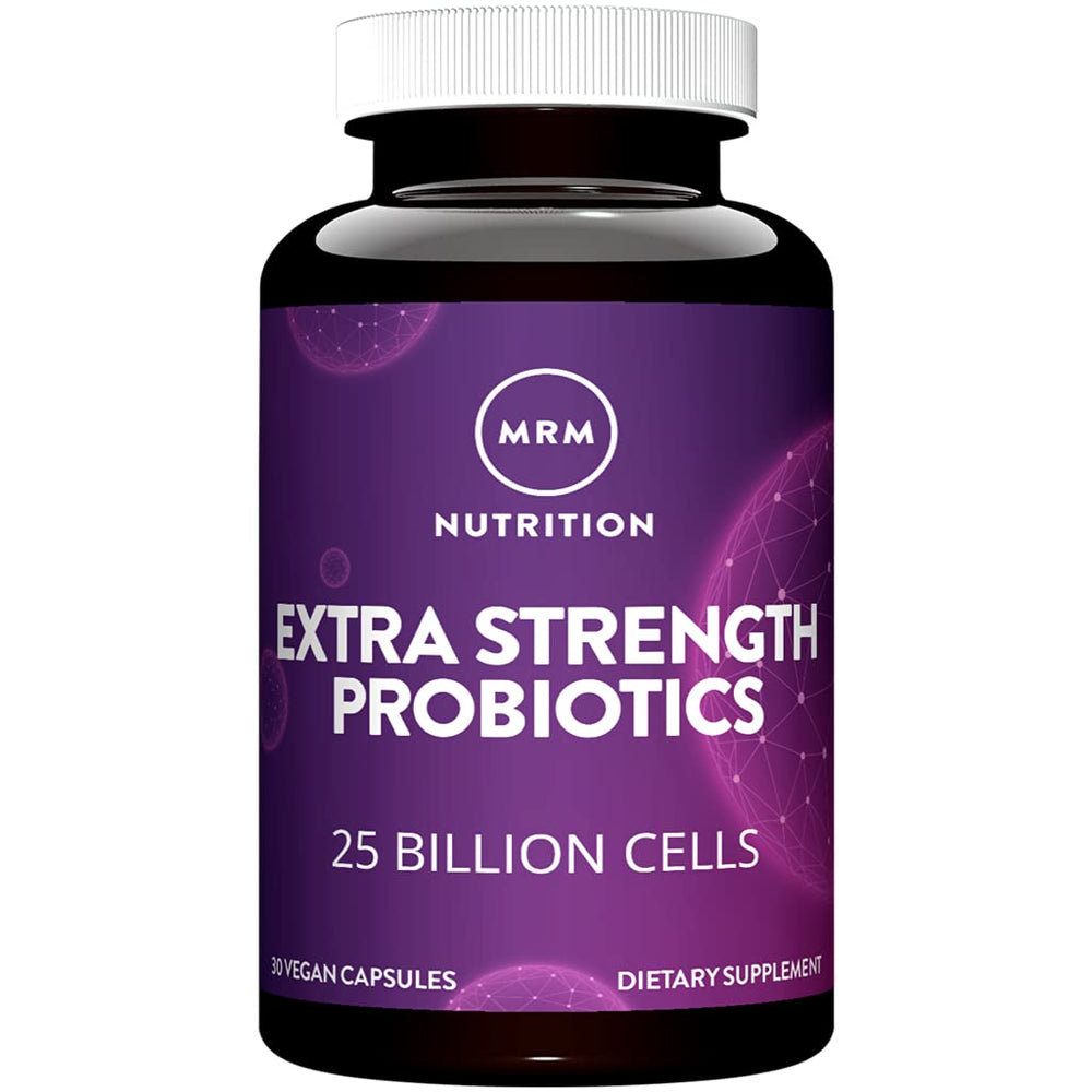 MRM Extra Strength Probiotics bottle for daily gut health support
