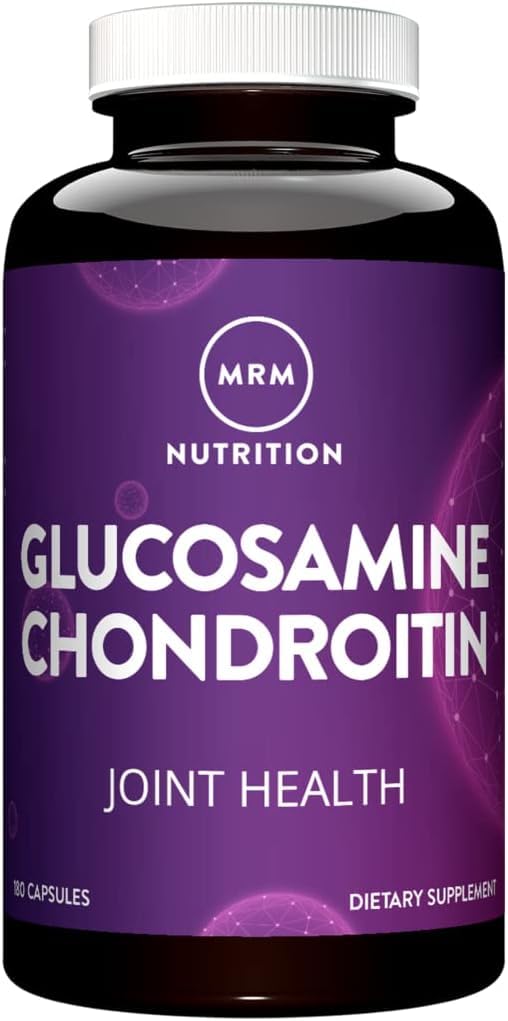 MRM Glucosamine Chondroitin bottle front showing triple strength joint support