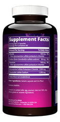 MRM Glucosamine Chondroitin capsules closeup on gluten-free formula