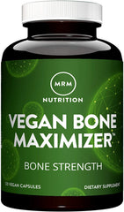 MRM Vegan Bone Maximizer bottle highlighting vegan calcium support for bone health.