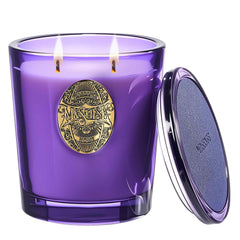 M&SENSE Lavender Citrus large candle front view for calming home ambiance
