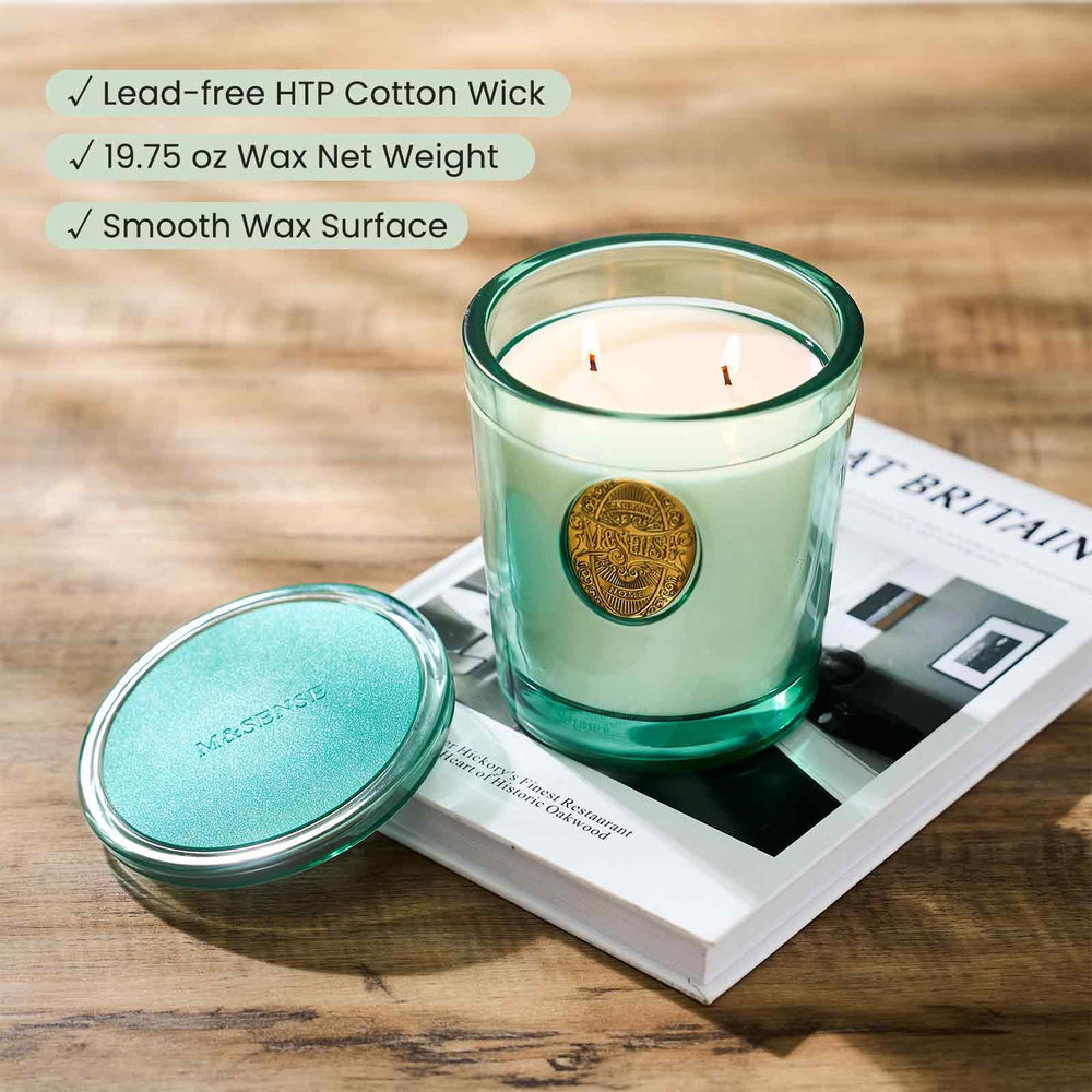 M&SENSE luxury candle offers gift-worthy design and long-lasting fragrance for celebrations