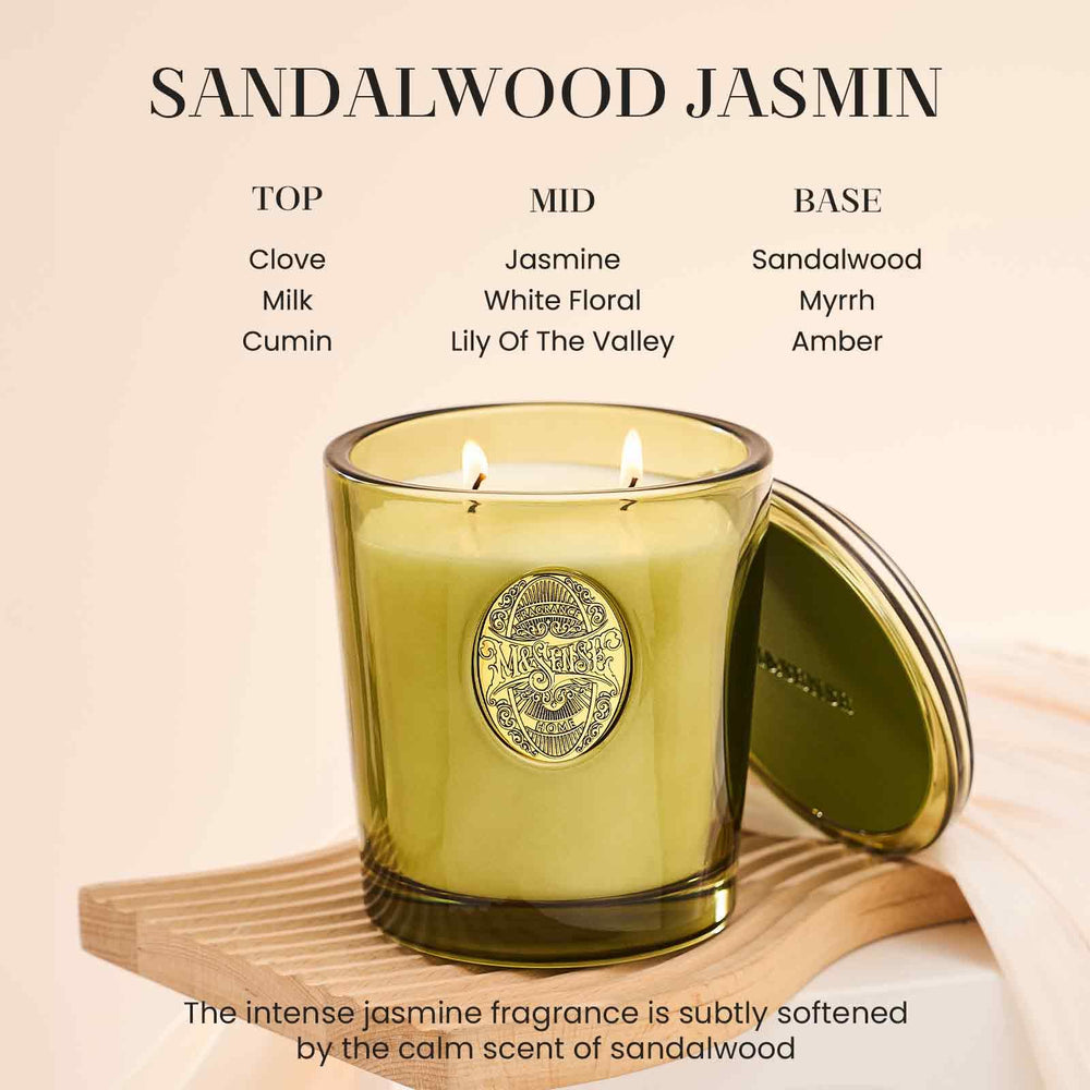 Msense sandalwood jasmine-green aroma fills a living room during gatherings