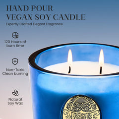 MSENSE Soy-wax blend candle with 19.8 oz size for long-lasting aroma.