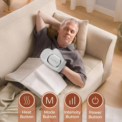 Msiud hand massager with three heat settings for adjustable warmth