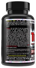 MST Testofen capsules close-up showing standardized Fenuside potency.
