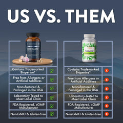 Mt. Angel Vitamins American ginseng root for adaptogenic balance