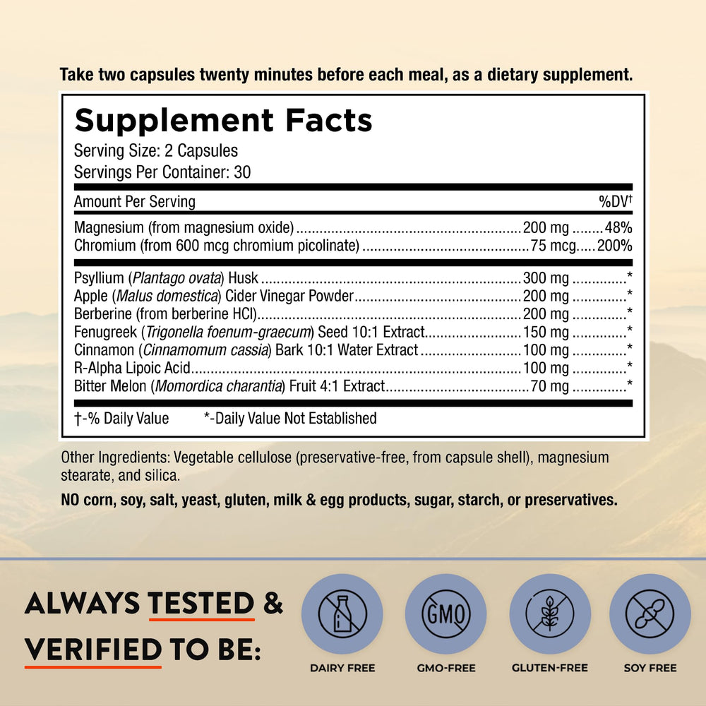 Mt. Angel Vitamins bitter melon capsules suggest metabolic support.