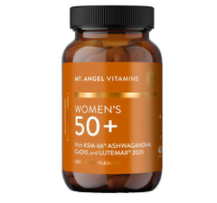 Mt. Angel Vitamins Daily Womens Multivitamin bottle for daily wellness support
