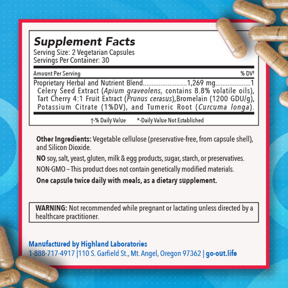 Gluten-free non GMO label on Mt. Angel Go Out packaging