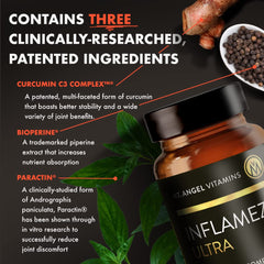 Mt. Angel Inflameze Ultra non-GMO label.