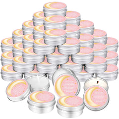 MTLEE 50-piece over the moon candle pack for baby showers