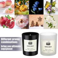 MTLEE golden osmanthus candle, elegant mood enhancer for home ambiance