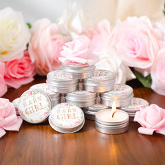 MTLEE iron tin packaging for candles with rustic charm and spill-free wax