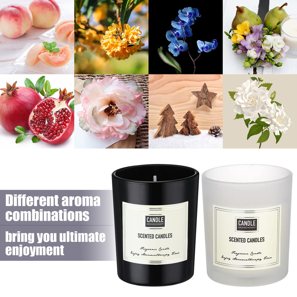 MTLEE soy wax candles for clean burn and mild scent
