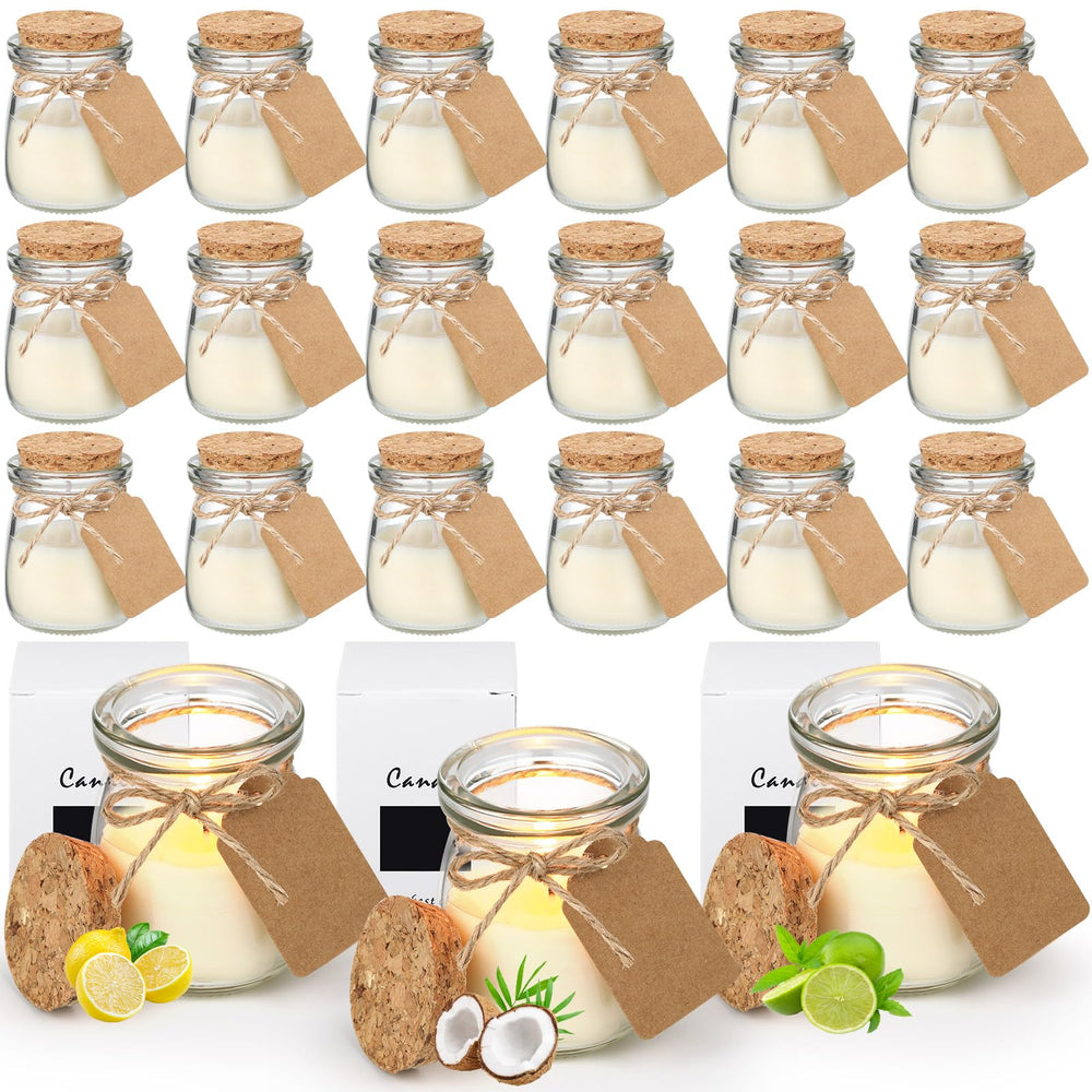 MTLEE wedding jar candle in a glass jar adds elegant decor for weddings.
