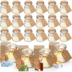 MTLEE winter jar candles gift set shown for home ambience and gifting