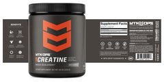 MTN OPS creatine micronized powder dissolving smoothly in liquid