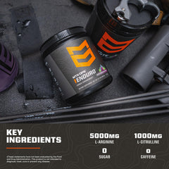 MTN OPS Enduro powder dissolving easily in water for a smooth pink lemonade mix.