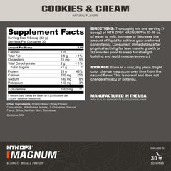 MTN OPS Magnum shake in a glass after mixing smoothly